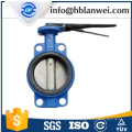 D71X-16 steel handle manual butterfly valve